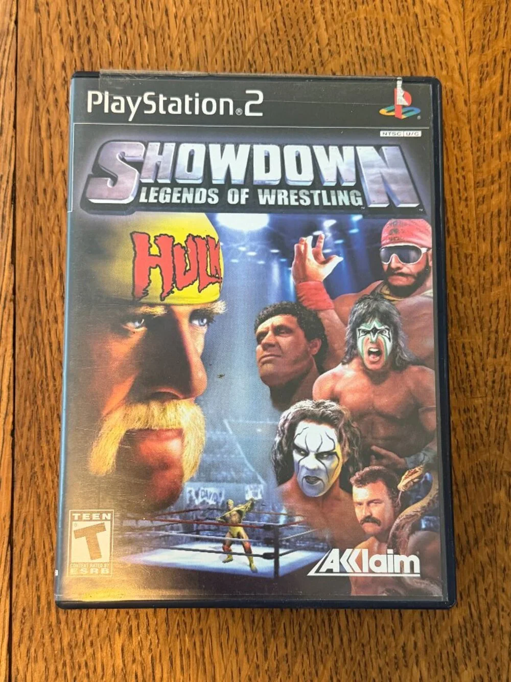 PS2 Showdown Legends of Wrestling Game